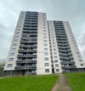 general view of the block